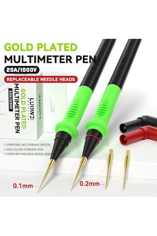 Luoweı Lw-315 Multımetre Prob Yedek Vidalı Başlıklı