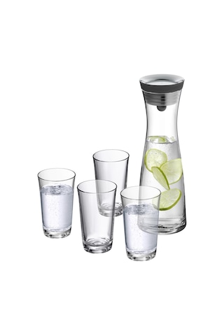 Wmf Gümüş Kapaklı 1lt Karaf Ve 4'lü Bardak Seti