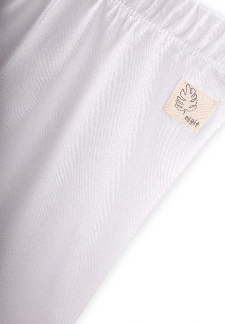 Tayt 2-10 Yaş Beyaz Beyaz