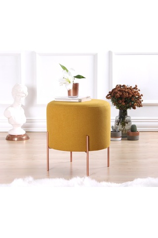 Lorencehome Copper Puf - Hardal / Lorencehome