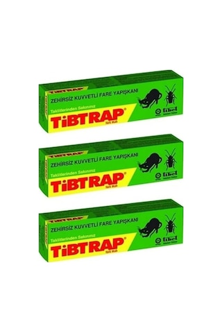 Tibtrap Zehirsiz Fare Yapışkanı 3 x 125 ML