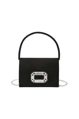 Yeşil Kadın Akşam Çantası Moda Senior Diamonds Çapraz Çanta Omuz Çantası Basit Diğer