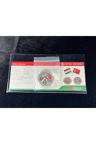 Darphane 2024 Türk Macar Kültür Yılı Gümüş Hatıra Para