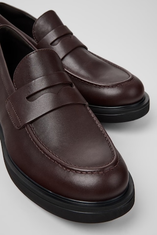 Camper Norman Deri Erkek Loafer Ayakkabı K101001-005 Kahve