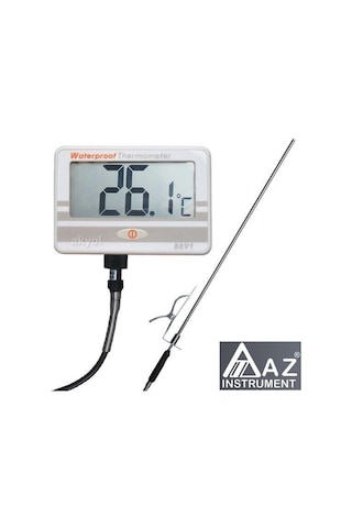 Az Instruments 8891 Az 50cm Problu Dijital Termometre