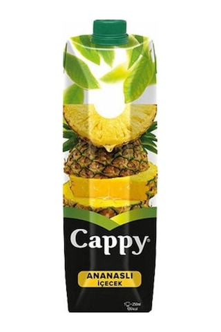 Cappy Ananslı İçecek 1 Lt X 6 Adet