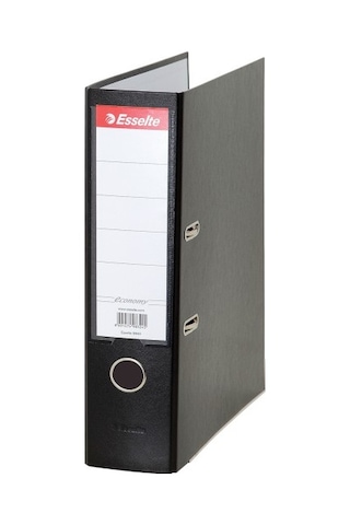 Esselte 24 Lü 9940 Plastik Geniş Siyah Klasör