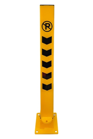 Kilitli Otopark Direği 75 Cm, Yatar Tip Park Bariyeri-4012