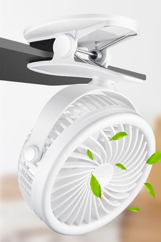 360 Dönen Taşınabilir Puset Fan Mandallı Kıskaçlı Model Bebek Arabası Araç İçi Fan Soğutucu Sessiz