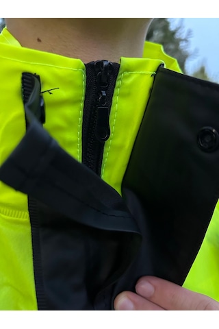 Geborgenheit Cepli Motorcu Motosiklet Yağmurluk Yeşil