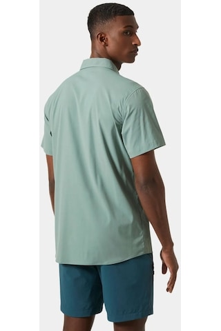 Helly Hansen Tofino Solen Short Sleeve Shirt Erkek Kısa Kollu Gömlek 63204-489 Yeşil 001
