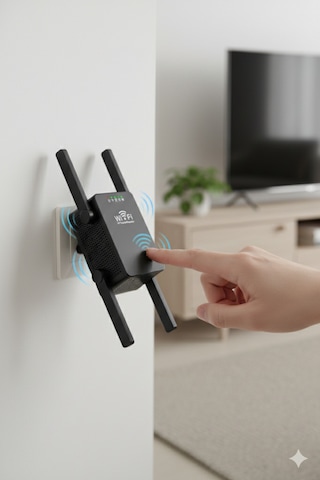 300 Mbps Wifi Sinyal Güçlendirici Siyah Router Repeater Access Point Kablosuz Ağ Genişletici Cihaz