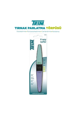 Trim TRI-1158B 4 Aşamalı Tırnak Parlatma Törpüsü