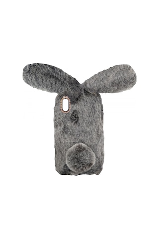 Nettech - İphone Xs Max Uyumlu Peluş Arka Koruma Kılıf - Pembe Pembe