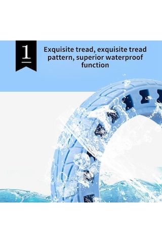 Xiaomi M365 / Pro / 1s / Pro 2 Elektrikli Scooter Amortisör Sönümleme Lastiği İçin 8.5inç Kauçuk Petek Lastik - Yeşil