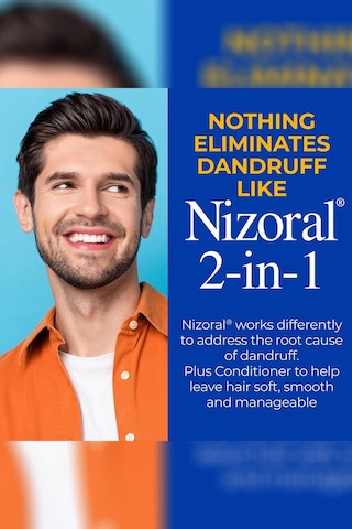 Nizoral 2'si 1 Arada Kepek Karşıtı Şampuan Ve Saç Kremi 400ml
