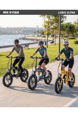 Ape Ryder Loris Ultra Elektrikli Bisiklet Siyah