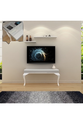 Decorotti - Lucca A3-2 Gizli Bölmeli Tv Ünitesi