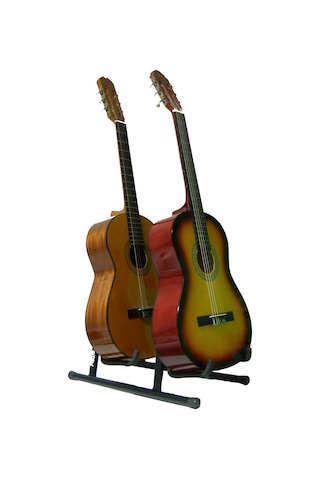 Presto Çiftli İkili Gitar Sehpası - Gitar Standı