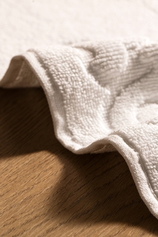 Orlena %100 Pamuk Ayak Havlusu - Antrasit - 50x70 Cm Hvlu0000000222 Gri