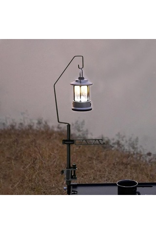 Dolıty Kamp Fener Standı Işık Direği Askı Kısa-direk-21cm Kısa Direk 21cm Çok Renkli