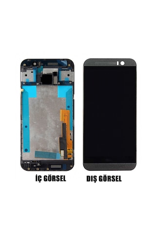 Teknonet Htc One M9 Uyumlu Lcd+dokunmatik+çıtalı - Siyah