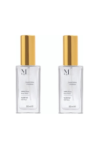 Misbahçe Limited Edition Saf Gül Suyu 50 Ml 2'li Set