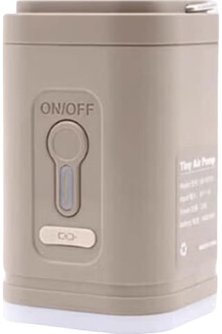 Mufunye 3'lü Fonksiyonlu Hava Pompa: Şişirme, Emme Ve Kamp Lambası - Taşınabilir 25w Abs Matras Futbol Topu Şişirici