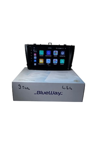 Toyota Avensis 2009-2015 Blueway 4-64 Profesyonel Oem Multimedia 9"
