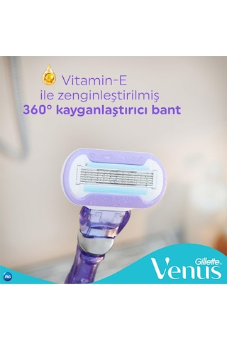 Gillette Venus Swirl Deluxe Smooth Kadın Tıraş Bıçağı 2 x 2'li