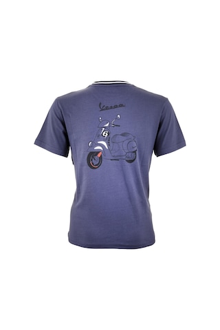 Piaggio Vespa T-shirt - Sei Giorni Lacivert / Pıaggıo