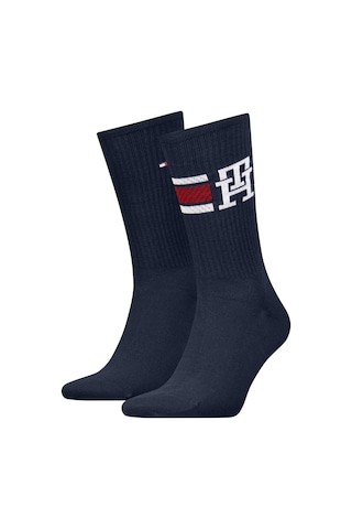Tommy Hilfiger Th Men Sock 2p Monogram Sport Erkek Mavi Çorap - S701236320 Mavi
