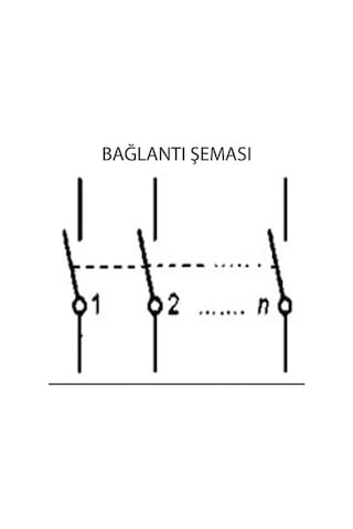 Açma Kapama Anahtar Geniş Işıklı Şalter S12111