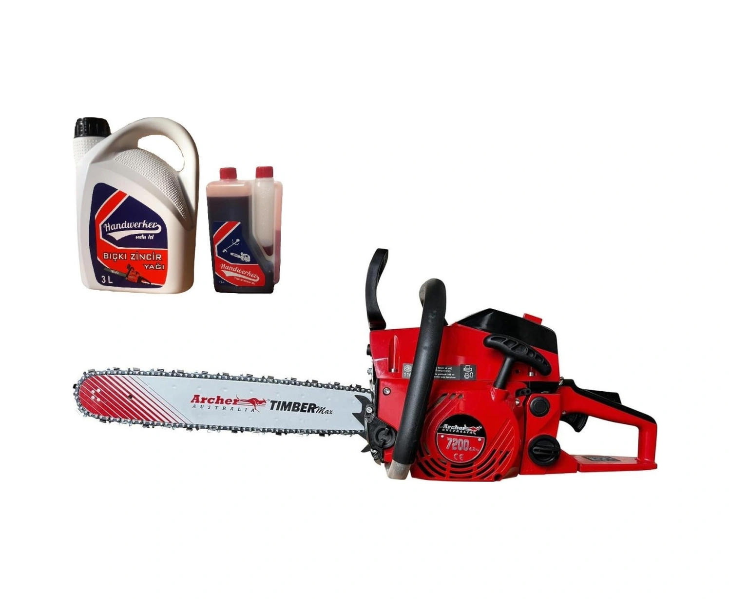 Archer 7200 Benzin Motorlu Testere