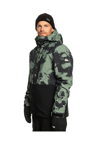 Quiksilver Mission Printed Block Erkek Snowboard Montu Yeşil