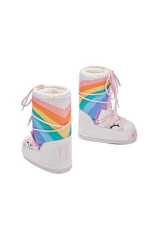 White/moon Blue/moon Red Bot Kar Kadın / Kız 80d3400270-av20 Moon Boot Icon Unicorn White/multico Çok Renkli