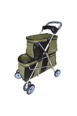 Kedi & Köpek Taşıma Arabası Dtc808-green