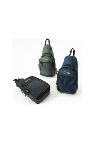 Mega Bag The Northwest M-1008 Unisex Spor Ve Günlük Kullanıma Uygun Lacivert Göğüs Çapraz Çanta Sırt Çanta