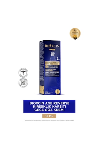 Bioxcin Age Reverse   Gece Göz Kremi 15 Ml