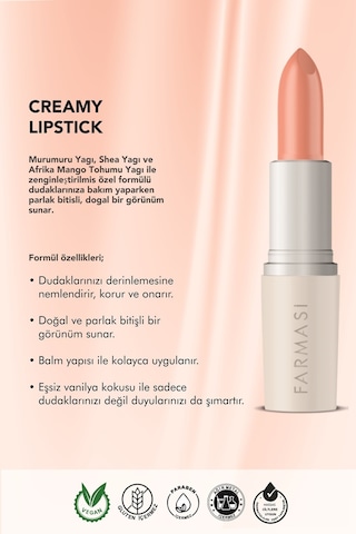 Farmasi Creamy Lipstick 16 Barely Nude