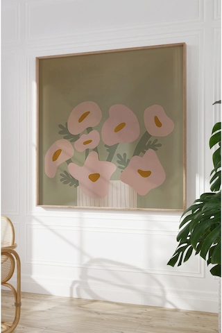Ahşap Çerçeveli Mdf Kare Tek Tablo Kendi Tablo Setinizi Oluşturacağınız Liste Tx1015 23 X 23