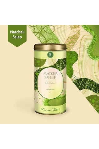 Matcha Salep Tin, 200 Gr