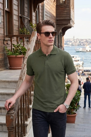 Buratti Erkek Polo T Shirt 5904049 Haki