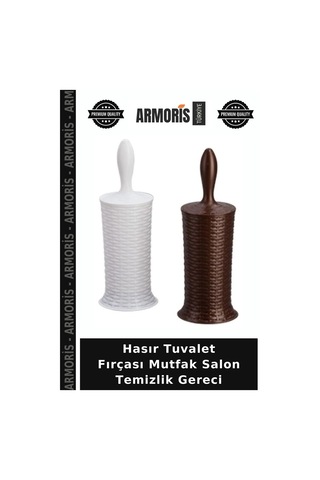 Hasır Tuvalet Fırçası Mutfak Salon Temizlik Gereci Naturel