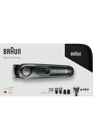 Braun Beard Trimmer 7 Bt7940, Erkekler İçin Sakal Düzeltici Ve Saç Düzeltici, Yüz Ve Saç Kılları İçin