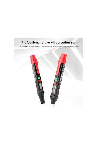 Springsun Habotest Ht662 Fren Hidroliği Test Kalemi - Lcd Dijital+sesli-ışıklı Alarm+3 Renkli Arka Işık İle Otomobil/motosiklet Test Cihazı