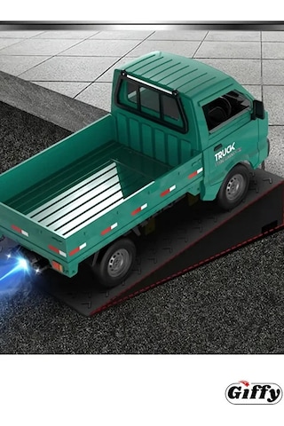 Uzaktan Kumandalı Rc Kamyonet ,yük Taşıma Aracı ,sesli ,ışıklı ,şarjlı , Pil Hediyeli ,2.4 Ghz Araç Yeşil
