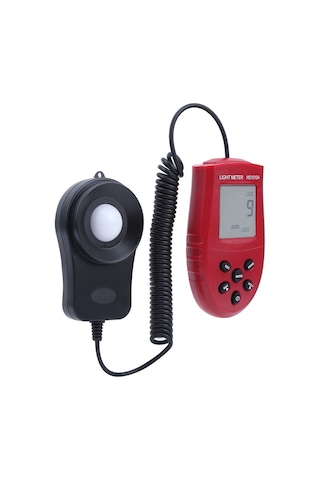 Aubyhe Hs1010a Dijital Işık Ölçer, Yüksek Hassasiyetli Otomatik Aralık, Fc/lx Ölçümü, Abs Malzeme, Taşınabilir Fotonometre