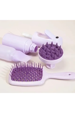 4'lü Mükemmel Saçlar İçin Bakım Seti Mor