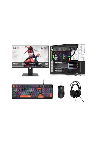 Dragos DRX9633 Ultra 9 285k 16 GB 512 GB NVMe 16 GB RTX5080 24.5" Free Dos Masaüstü Oyuncu Bilgisayarı